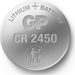 CR 2450 LITHIUM-P Battery - Reliable Power Source for All Your Devices - High Performance, Long-Lasting Energy (1 Pack)